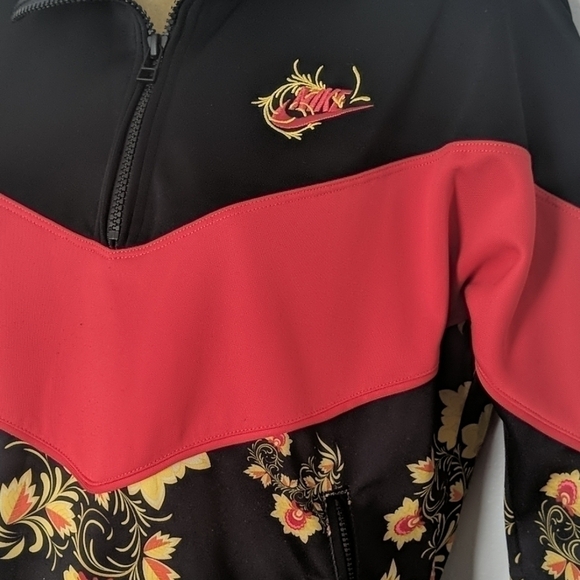 Nike colorblock oriental half zip track jacket - Picture 3 of 5